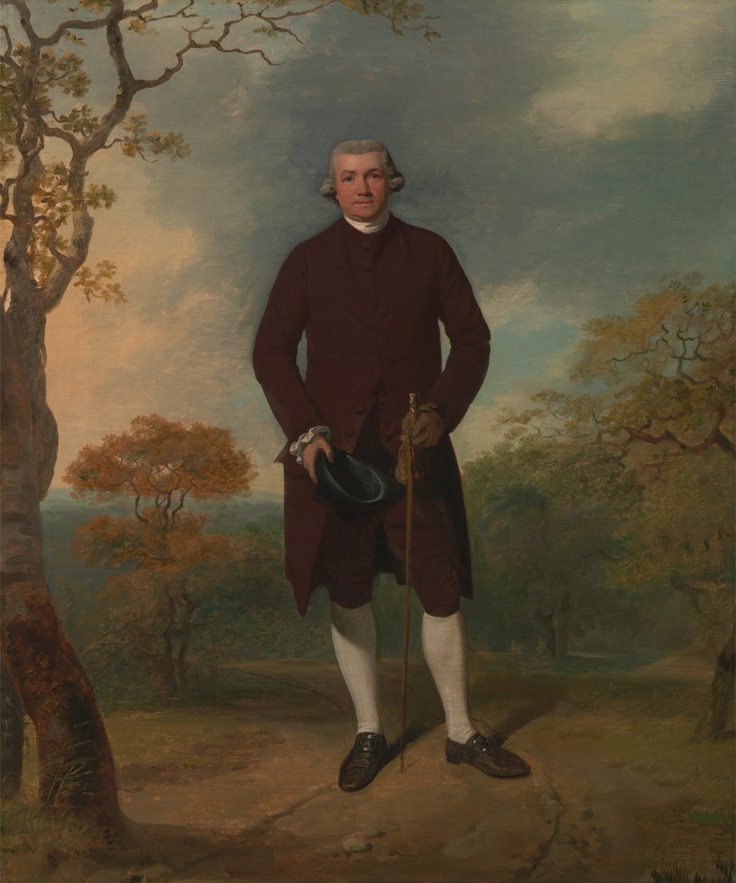 George Basil Woodd nevű férfi portréja alkotó: Francis Wheatley