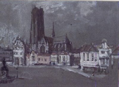Malines (wc papíron) alkotó: Francis Abel William Taylor Armstrong