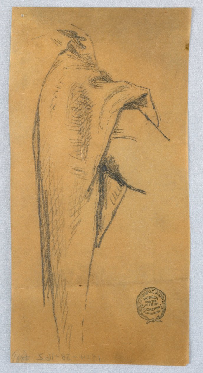 Drapery Study alkotó: Francis Augustus Lathrop