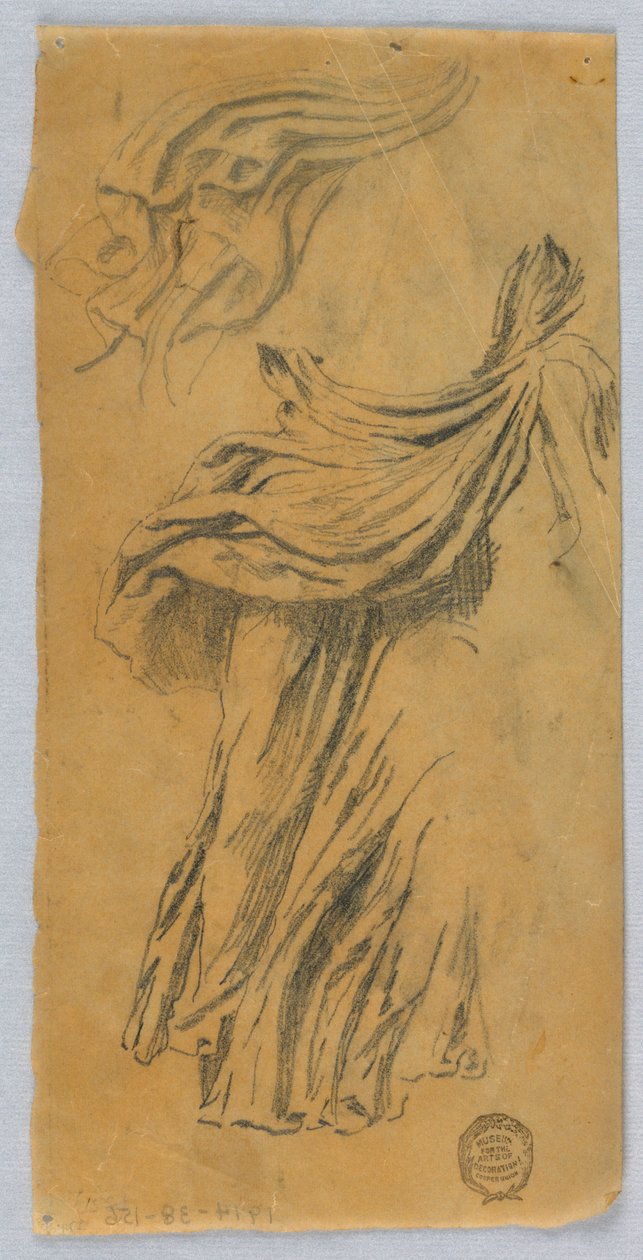 Drapery Study alkotó: Francis Augustus Lathrop