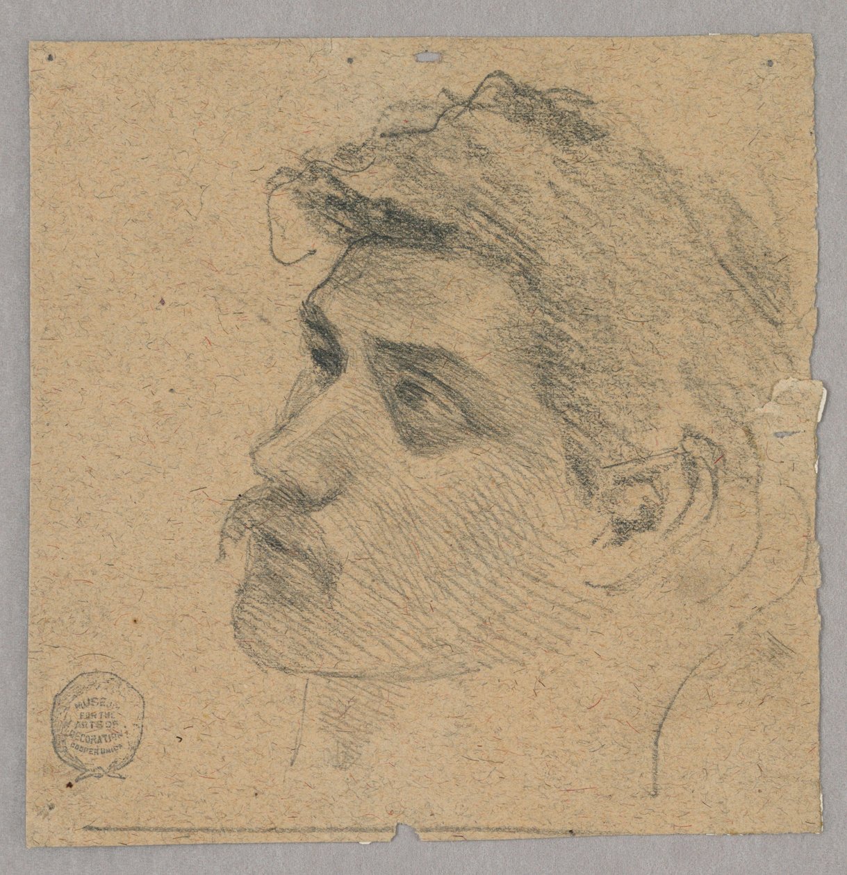 Egy ember feje alkotó: Francis Augustus Lathrop