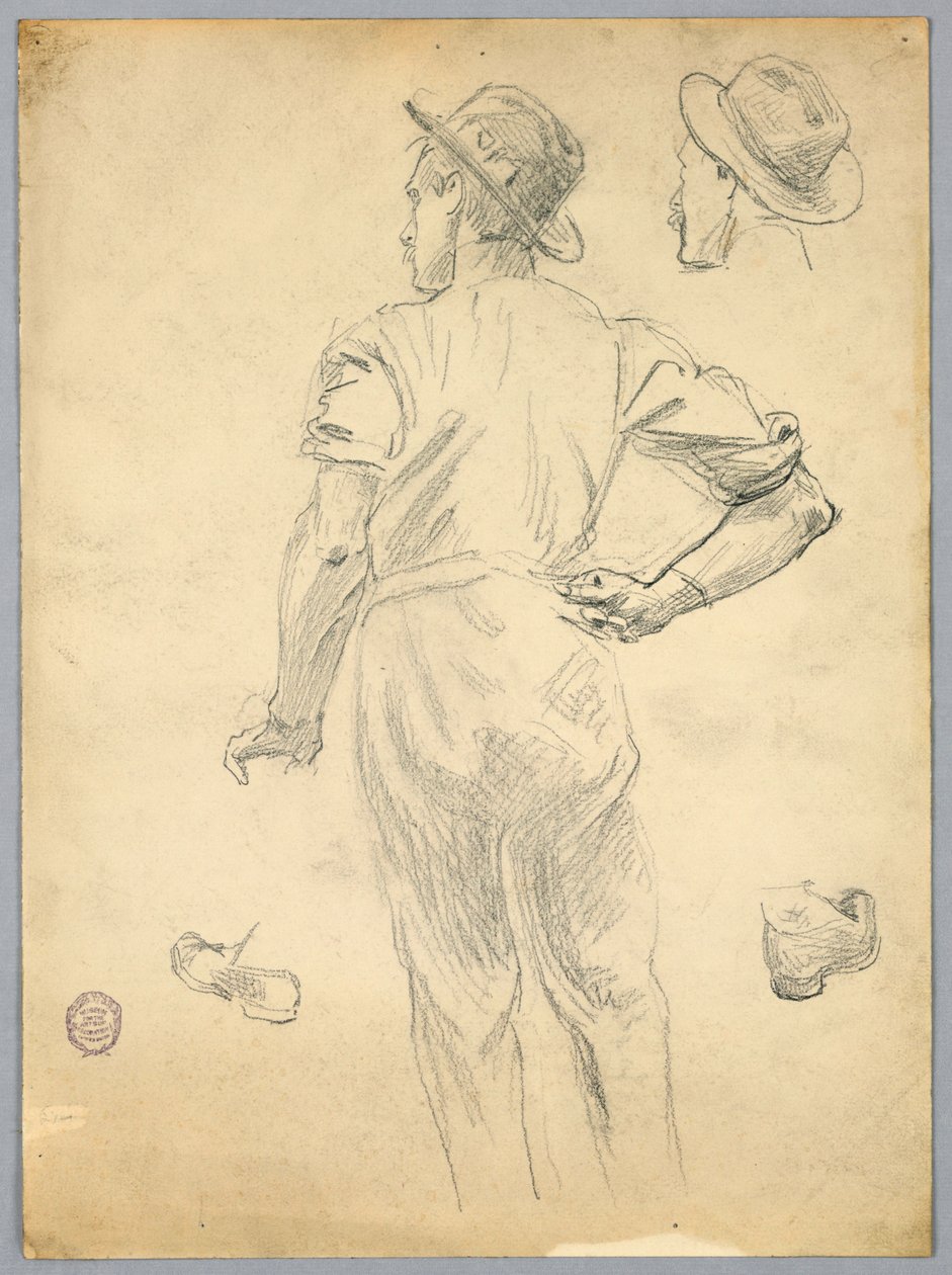 Vázlat egy emberről alkotó: Francis Augustus Lathrop