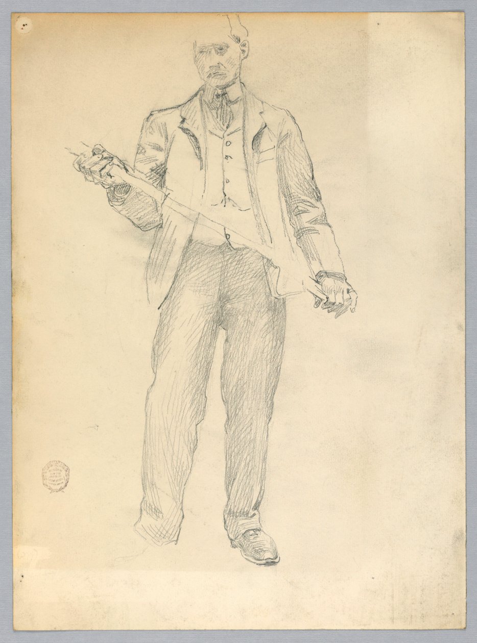 Vázlat egy emberről alkotó: Francis Augustus Lathrop