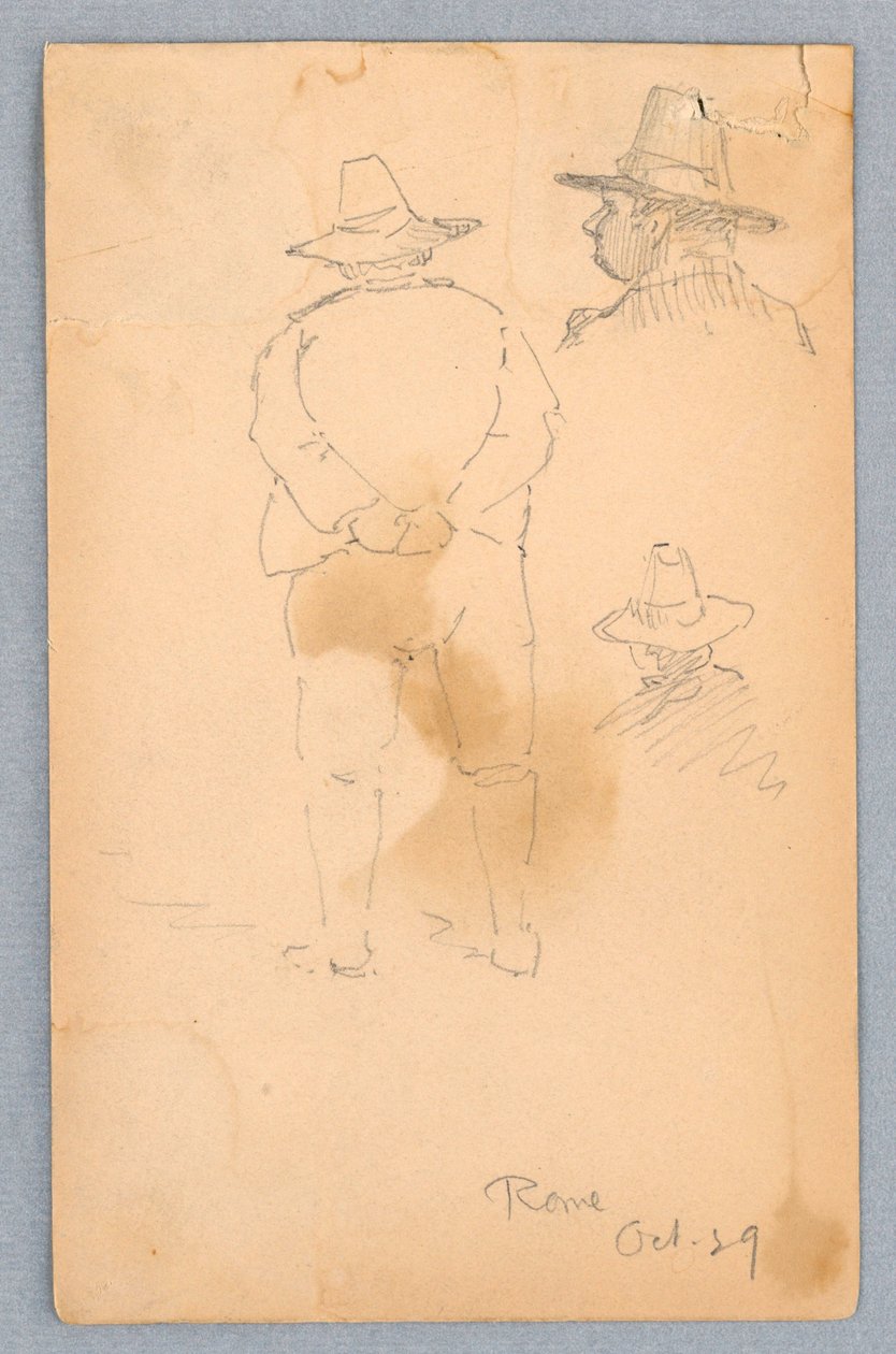 Vázlatok egy emberről, Róma alkotó: Francis Augustus Lathrop