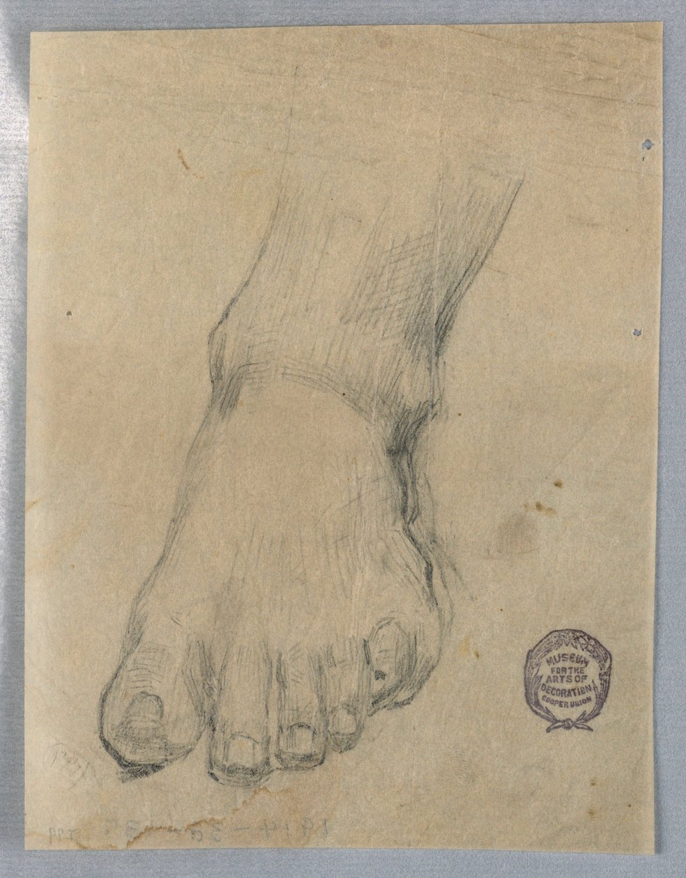 Tanulmány egy lábért alkotó: Francis Augustus Lathrop