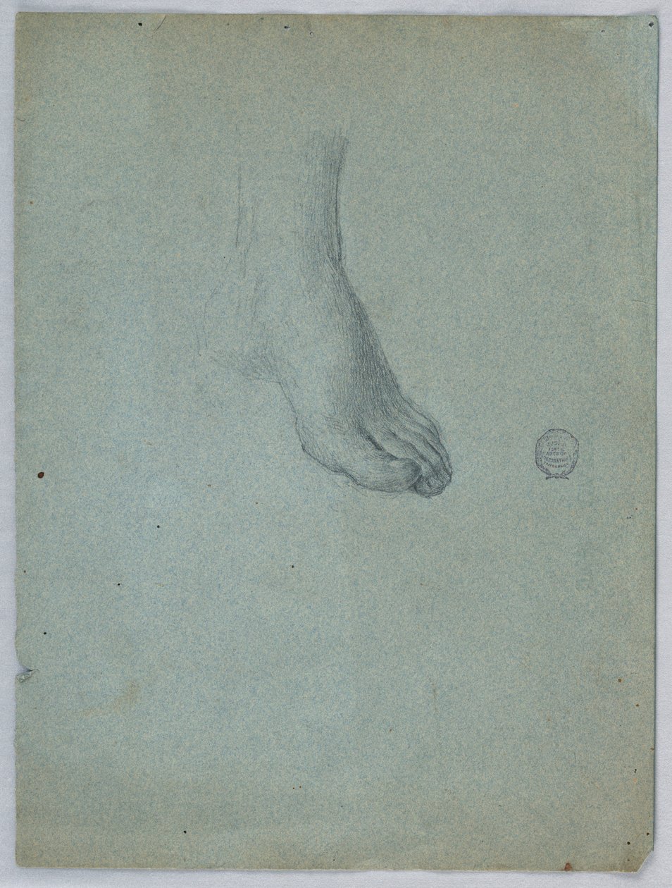 A bal láb tanulmányozása alkotó: Francis Augustus Lathrop