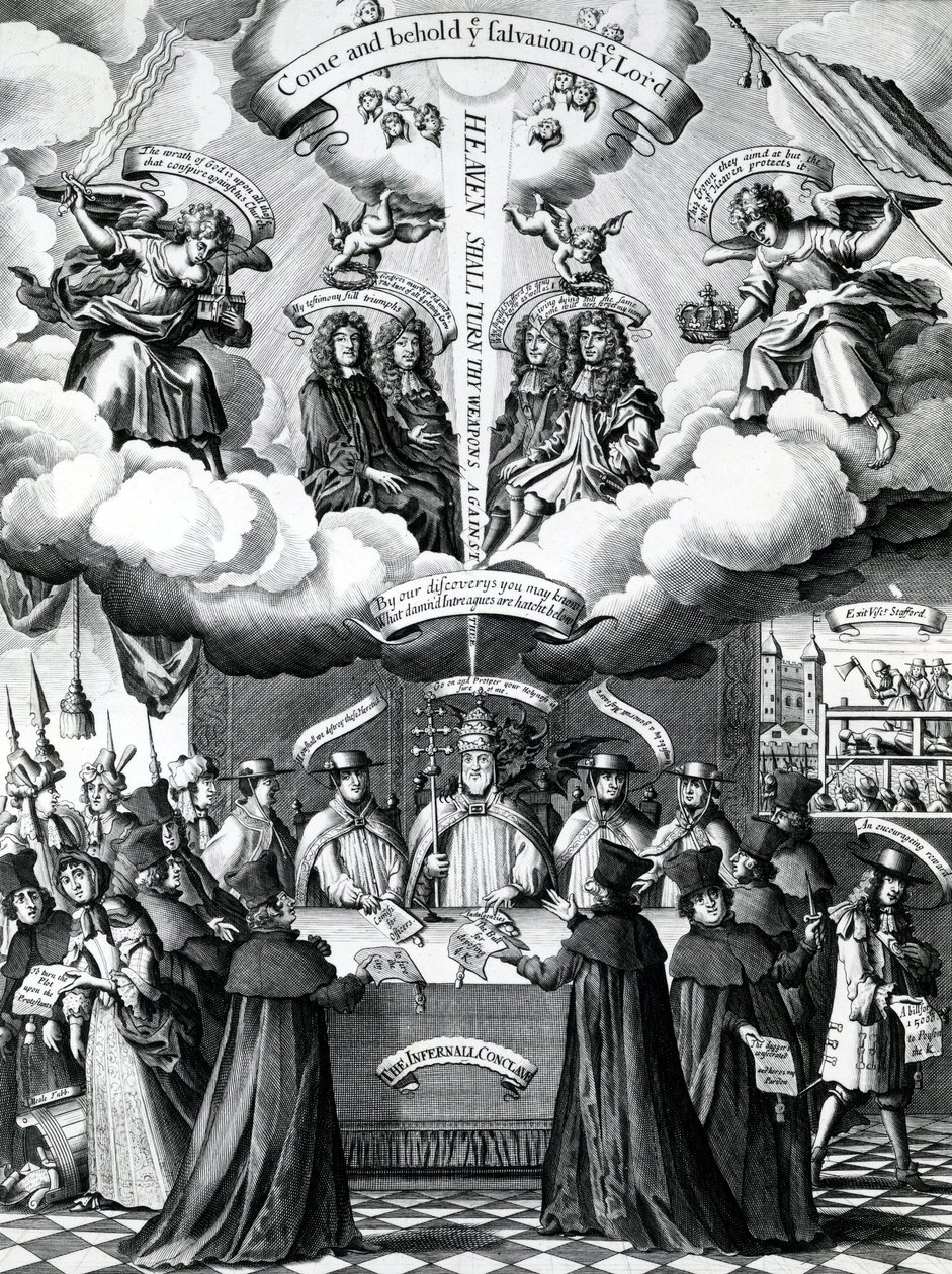 A Happy Instruments of Englands Preservation, Benjamin Combe adta ki Francis Barlow nyomán, 1681. április alkotó: Francis Barlow