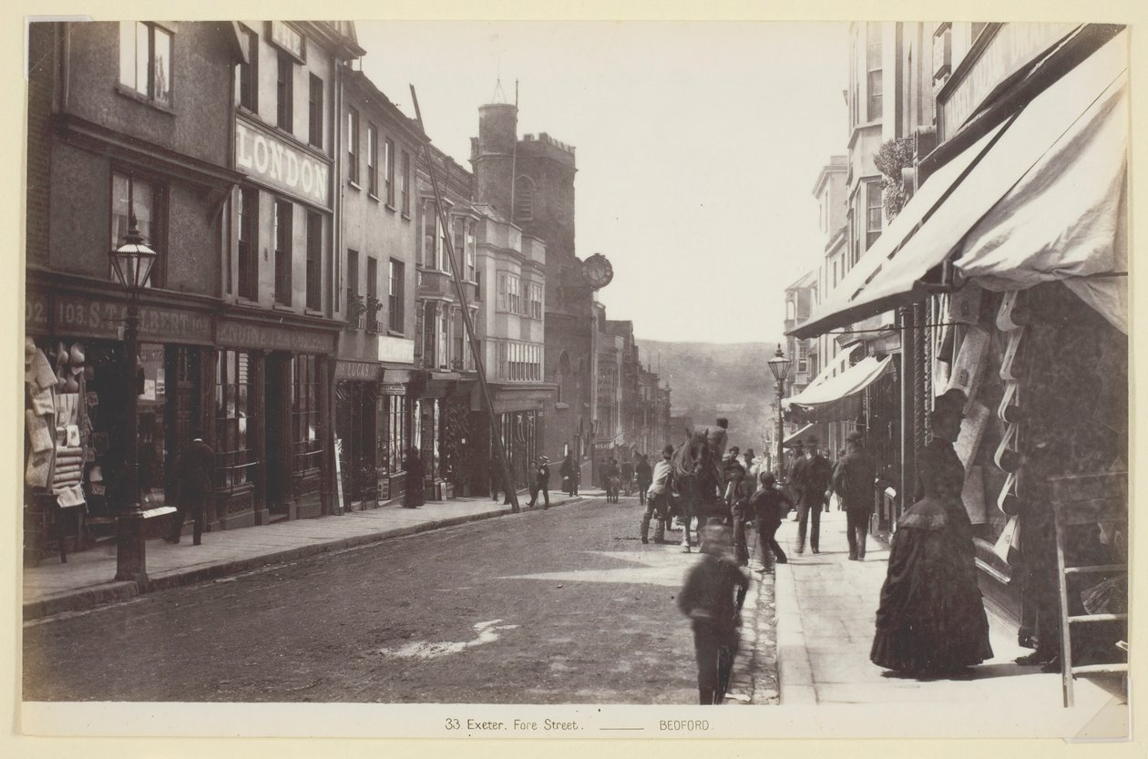 33. Exeter, Fore Street, 186094. alkotó: Francis Bedford