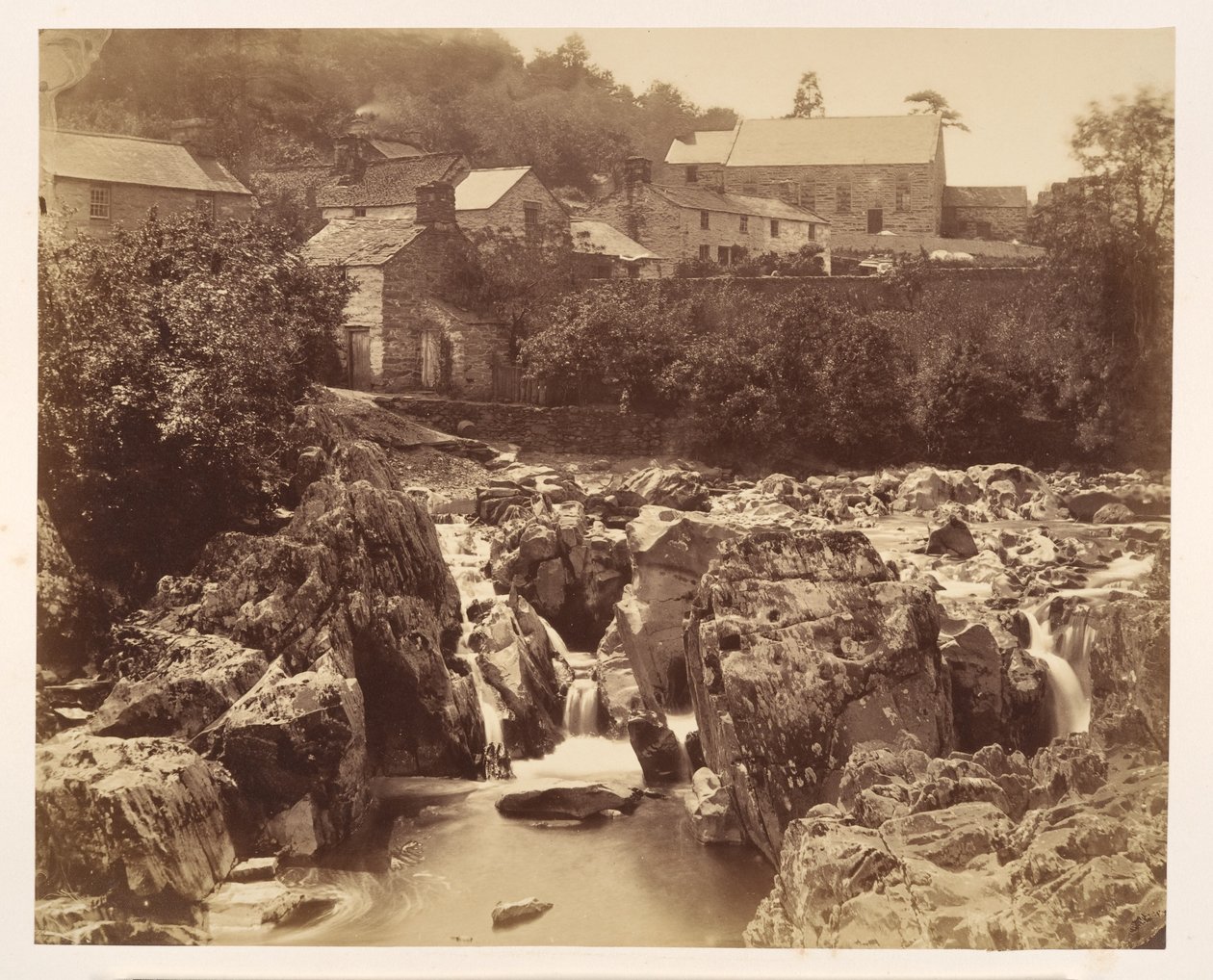 Pont y Pairnél, Bettws-y-Coed, Észak-Wales alkotó: Francis Bedford