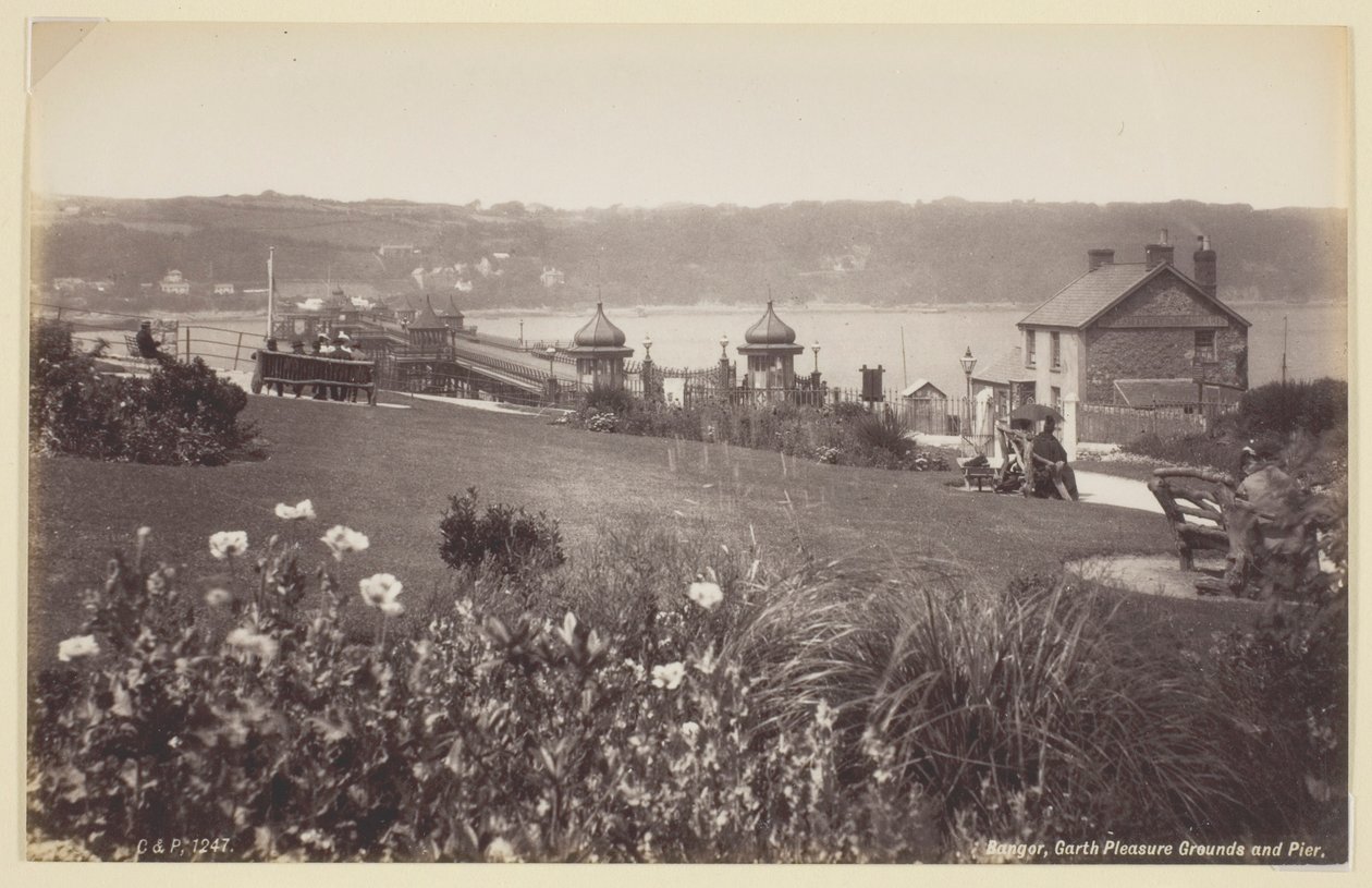 Bangor, Garth Pleasure Grounds és Pier alkotó: Francis Bedford