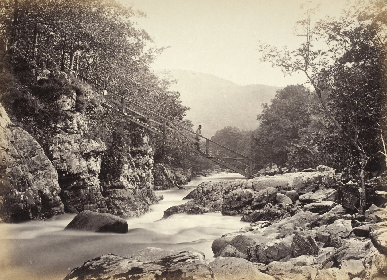 Bettws-y-Coed, a bányász hídja (693) alkotó: Francis Bedford