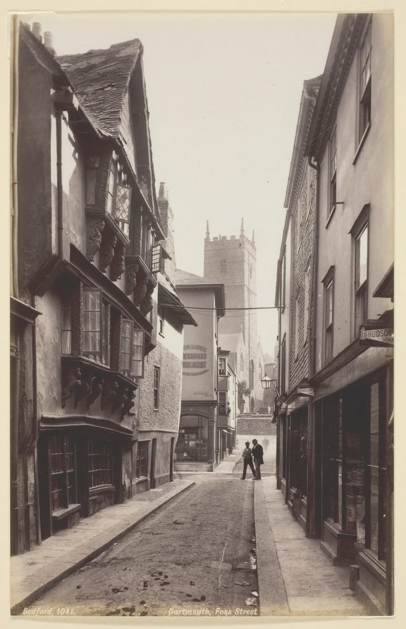 Dartmouth, Foss Street, 186094. alkotó: Francis Bedford