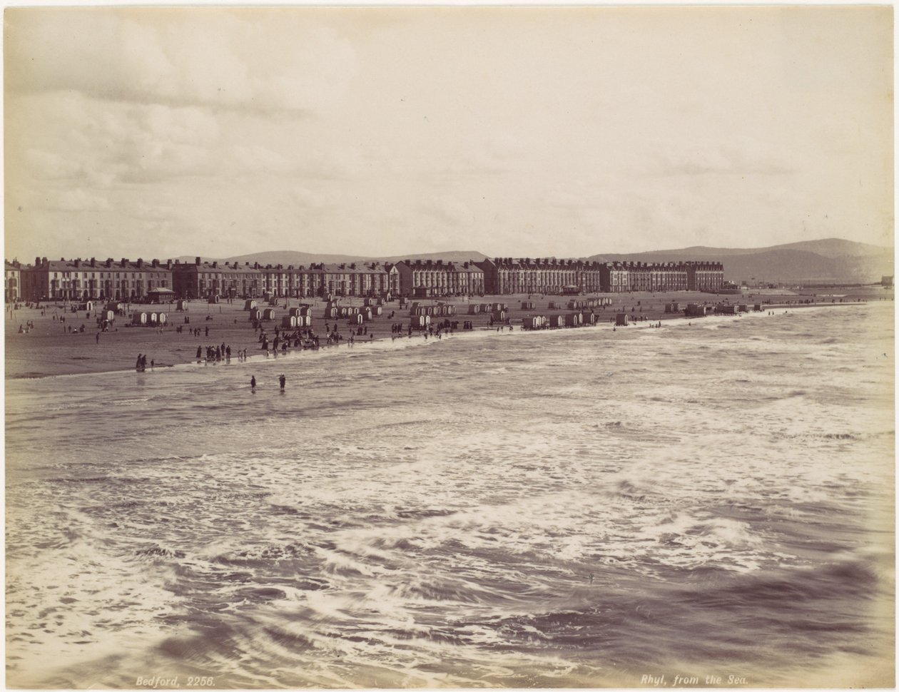 Rhyl, a tenger felől alkotó: Francis Bedford