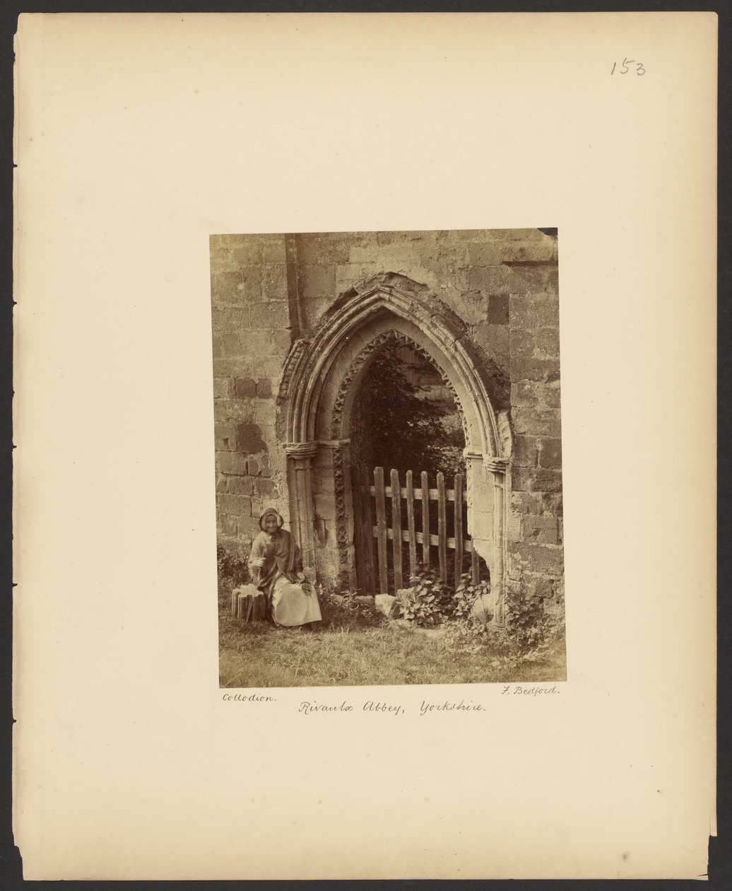 Rievaulx apátság, Yorkshire alkotó: Francis Bedford