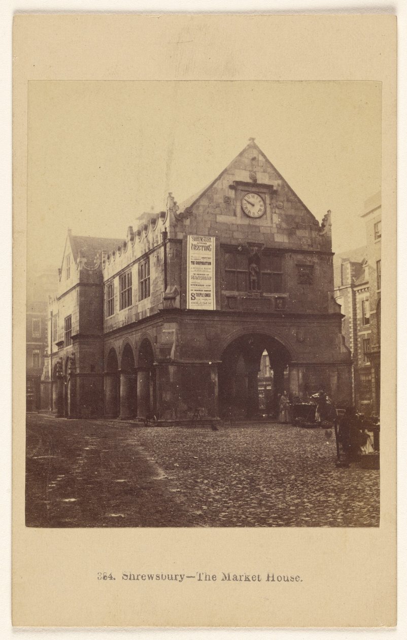Shrewsbury - The Market House. alkotó: Francis Bedford