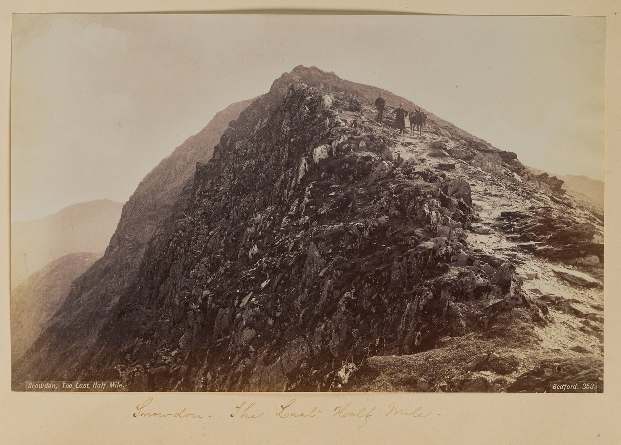 Snowdon - az utolsó fél mérföld alkotó: Francis Bedford