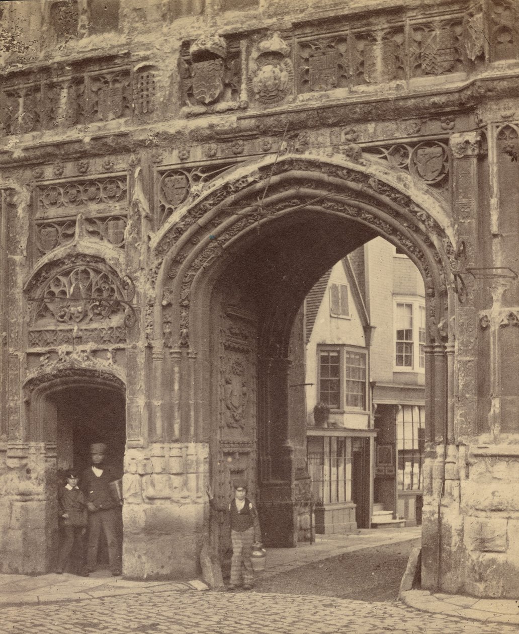 [The Gateway, Canterbury] alkotó: Francis Bedford