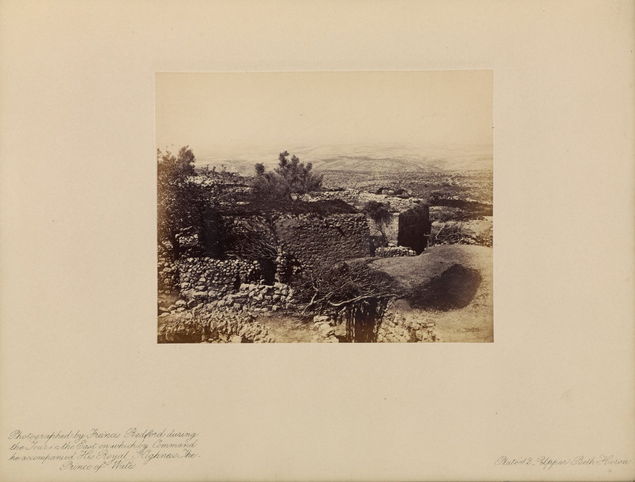 Felső-Bét-Horon alkotó: Francis Bedford
