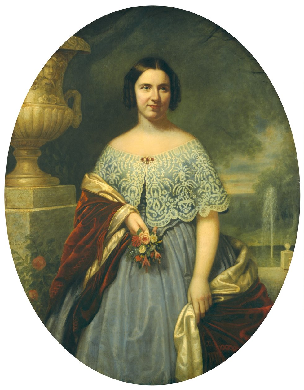 Lucy Tappan Bowen Mrs. Henry C. Bowen, 1859. alkotó: Francis Bicknell Carpenter