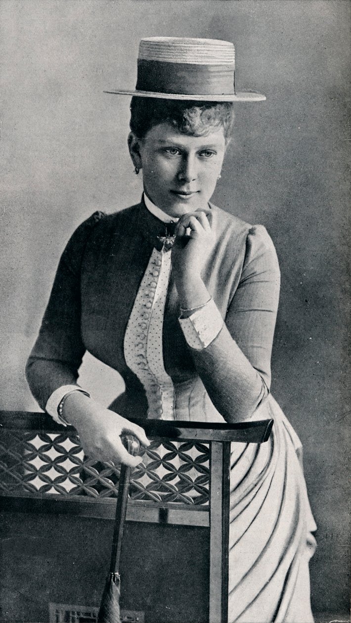 Portrétanulmány a leendő Mária királynőről, 1885 1911 alkotó: Francis Byrne and Co