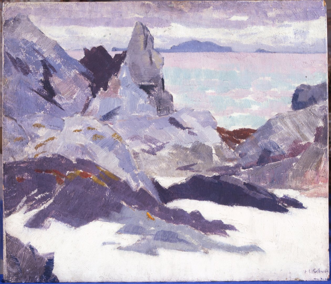 Cathedral Rock, Iona (olaj, vászon) alkotó: Francis Campbell Boileau Cadell