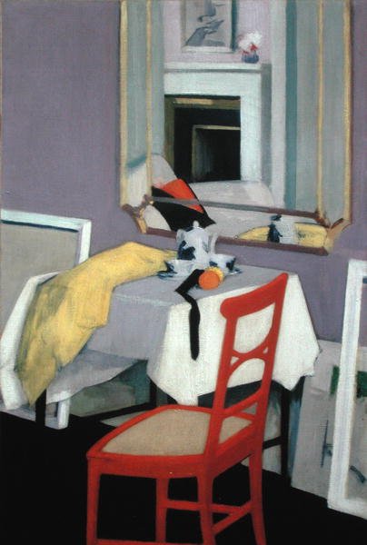 Belső (The Red Chair) (olaj, vászon) alkotó: Francis Campbell Boileau Cadell