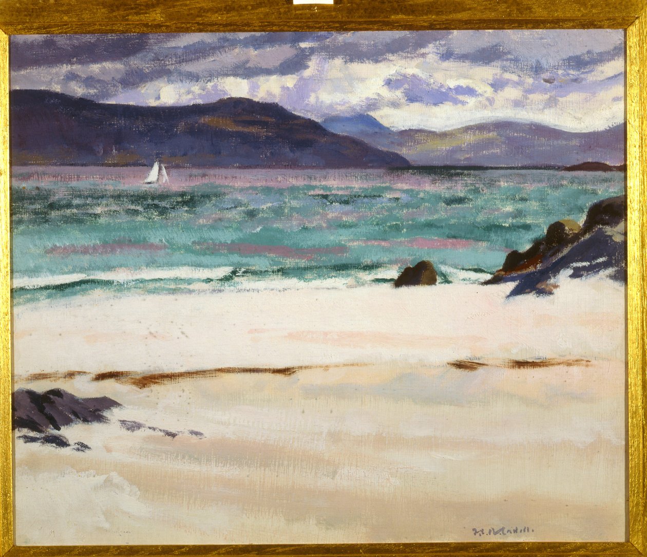 Iona, 1926 körül (olaj, panel) alkotó: Francis Campbell Boileau Cadell