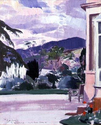 Myrtle Park Cove, Argyll (olaj a panelen) alkotó: Francis Campbell Boileau Cadell