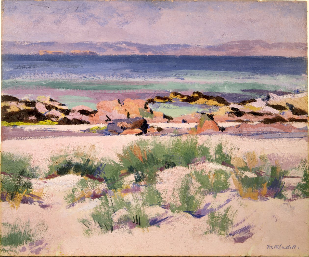 On the Shore, Iona (olaj, vászon) alkotó: Francis Campbell Boileau Cadell