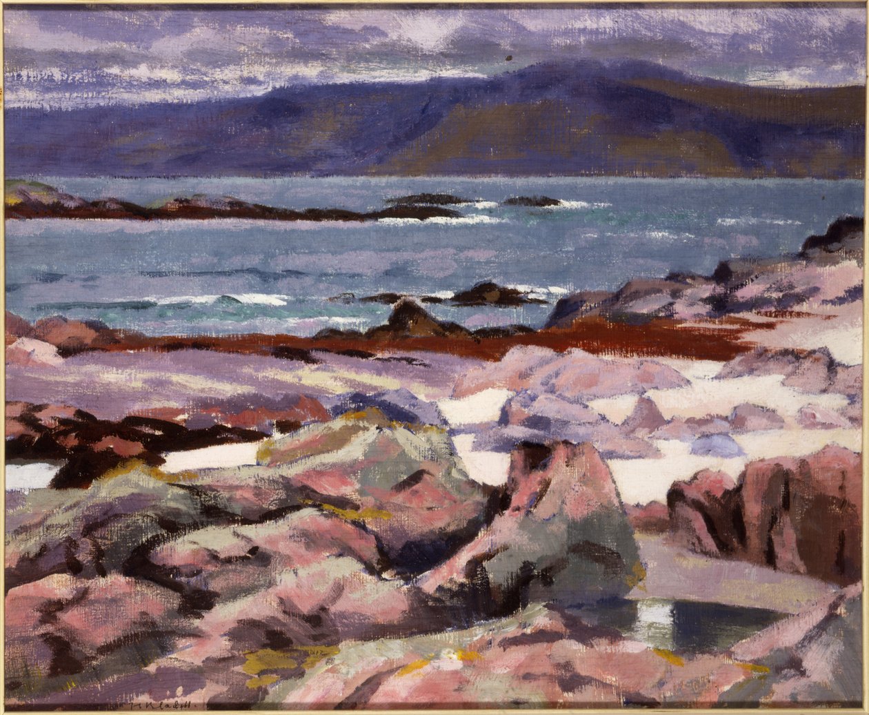 Iona hangja, a Burg az északi partról (olaj, vászon) alkotó: Francis Campbell Boileau Cadell