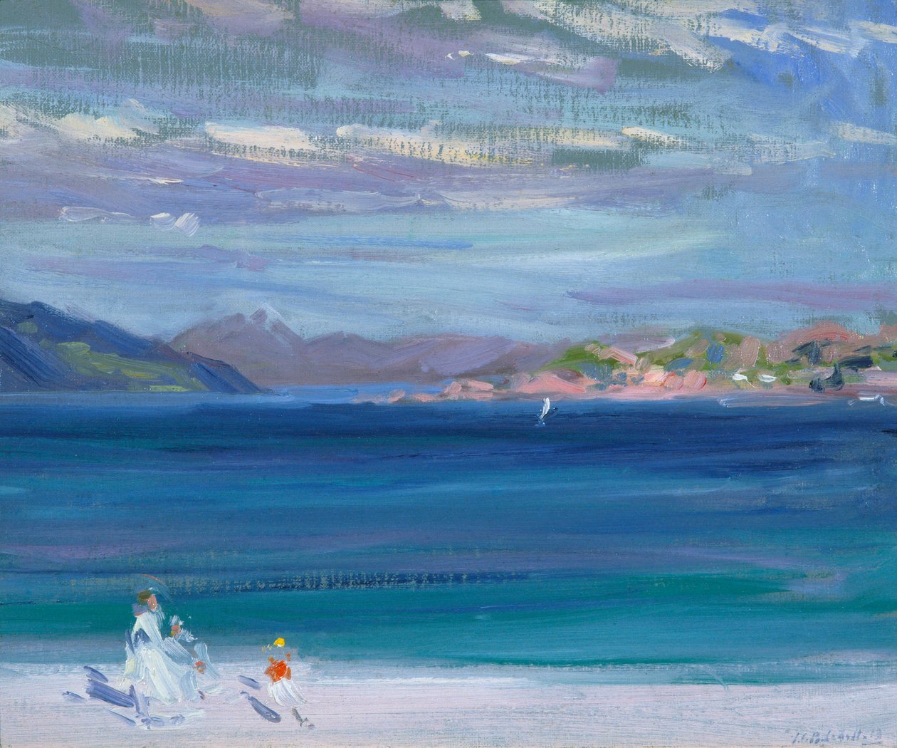 Mull farka Ionától (olaj, vászon) alkotó: Francis Campbell Boileau Cadell