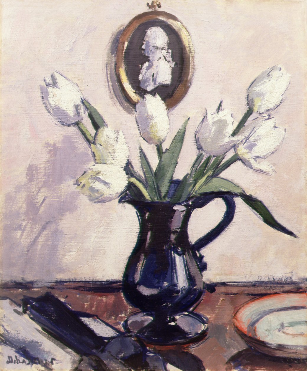 Tulipánok, 1920 körül (olaj, tábla) alkotó: Francis Campbell Boileau Cadell