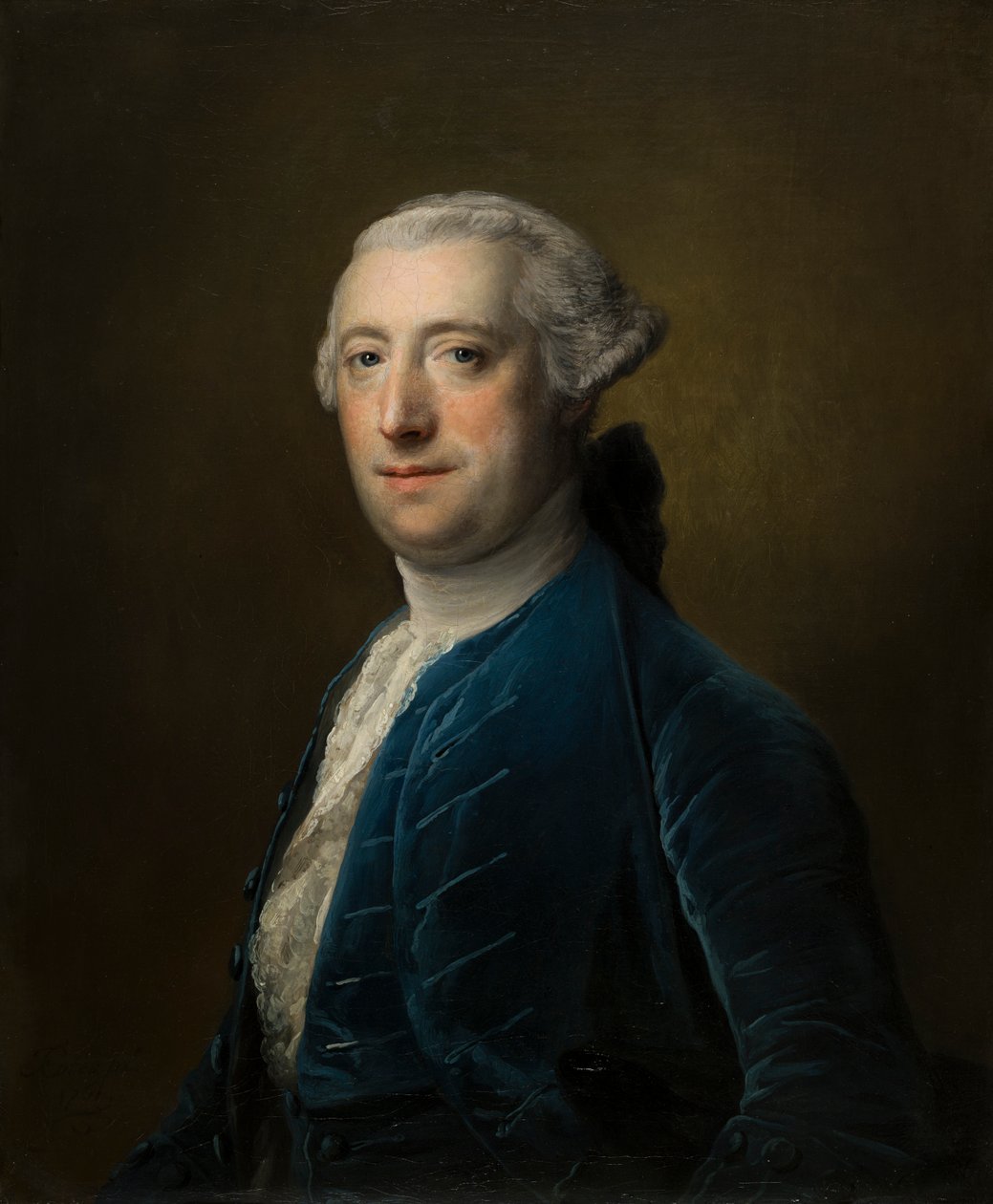 Kinnear ezredes portréja, az 50. gyalogezred, 1746-70 körül (olaj, vászon) alkotó: Francis Cotes