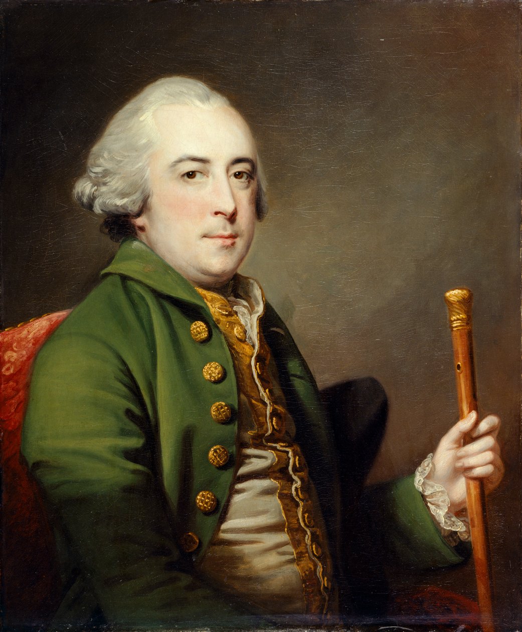 Egy úriember portréja 1765 körül (olaj, vászon) alkotó: Francis Cotes