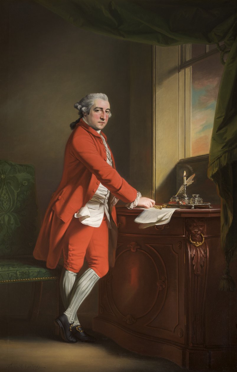 Sir Peter Byrne Leicester, 4. báró, 1769 alkotó: Francis Cotes