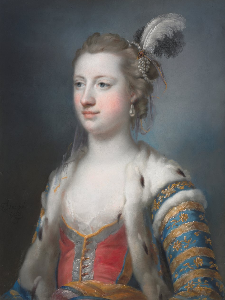 The Right Honorable Lady Mary Radcliffe (1732-98), Francis Eyre felesége, Esq. alkotó: Francis Cotes