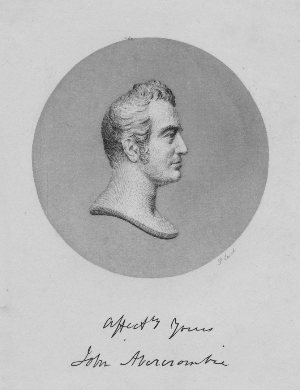 John Abercrombie, 1850. alkotó: Francis Croll