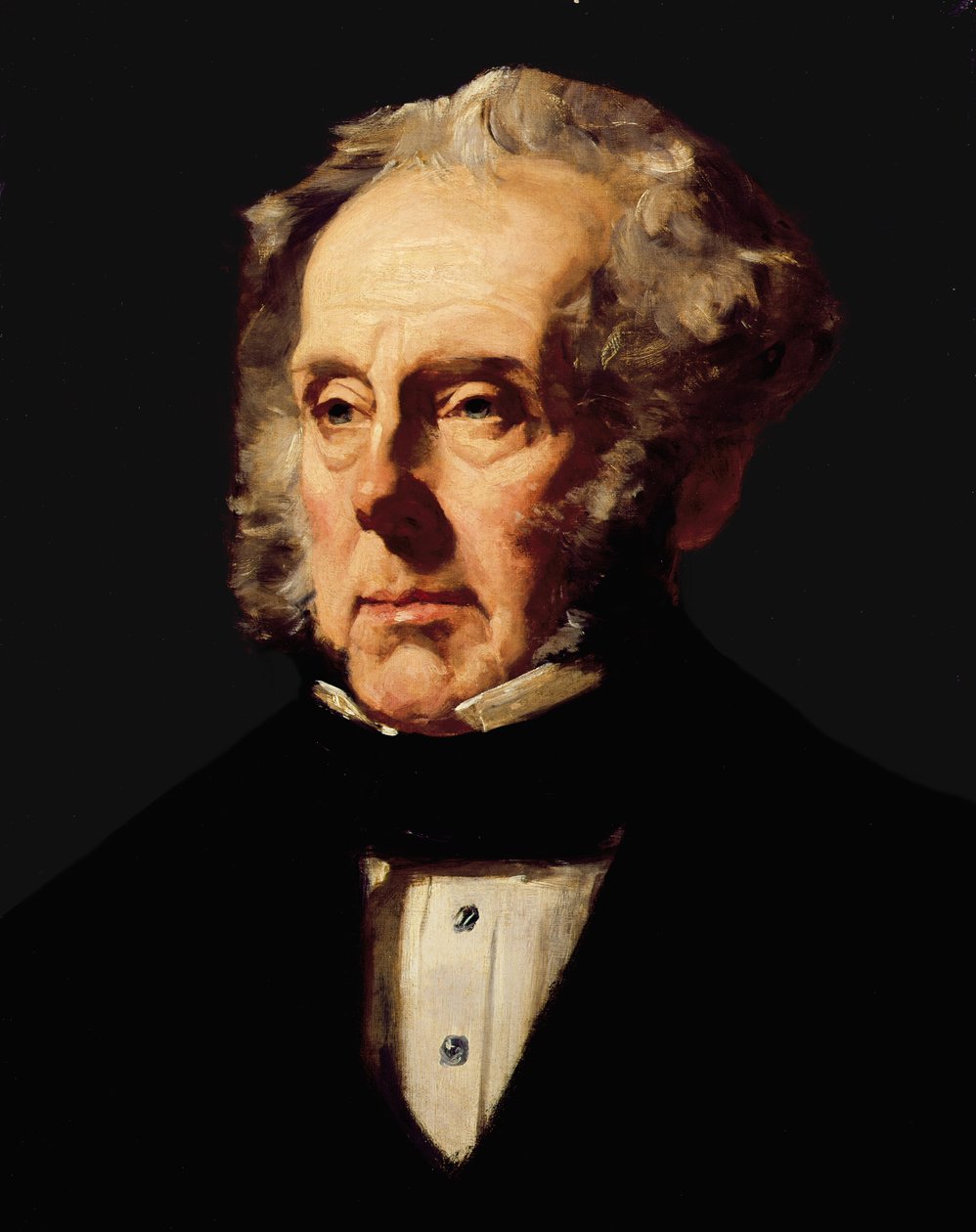 Henry John Temple, Palmerston 3. vikomt, 1855 körül alkotó: Francis Cruikshank