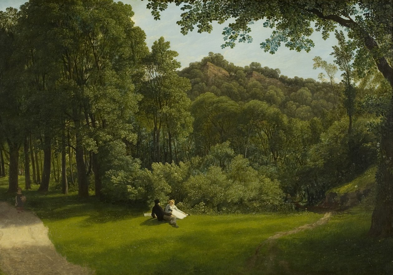 Jelenet Leigh Woodsban, 1822 alkotó: Francis Danby