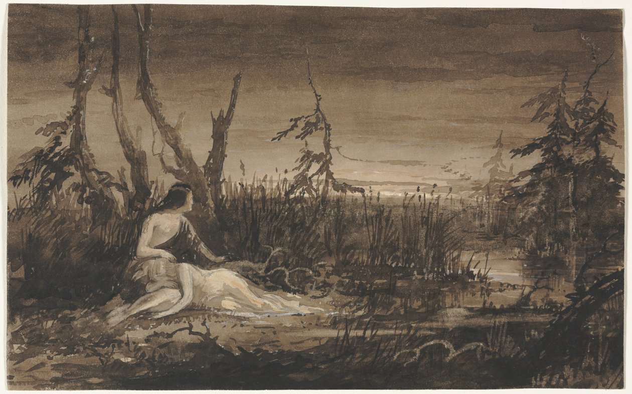 Alakok egy tájban alkotó: Francis Danby