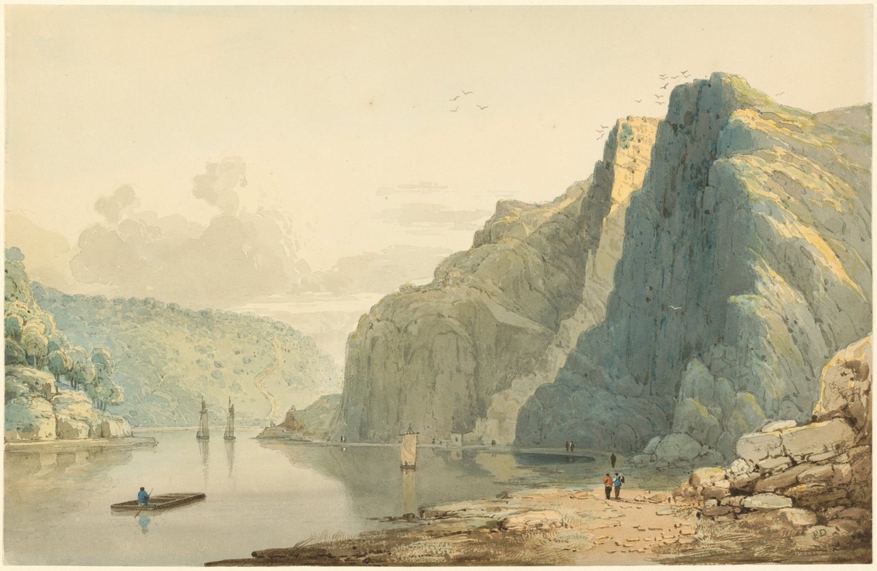 Saint Vincent sziklái és az Avon-szurdok alkotó: Francis Danby