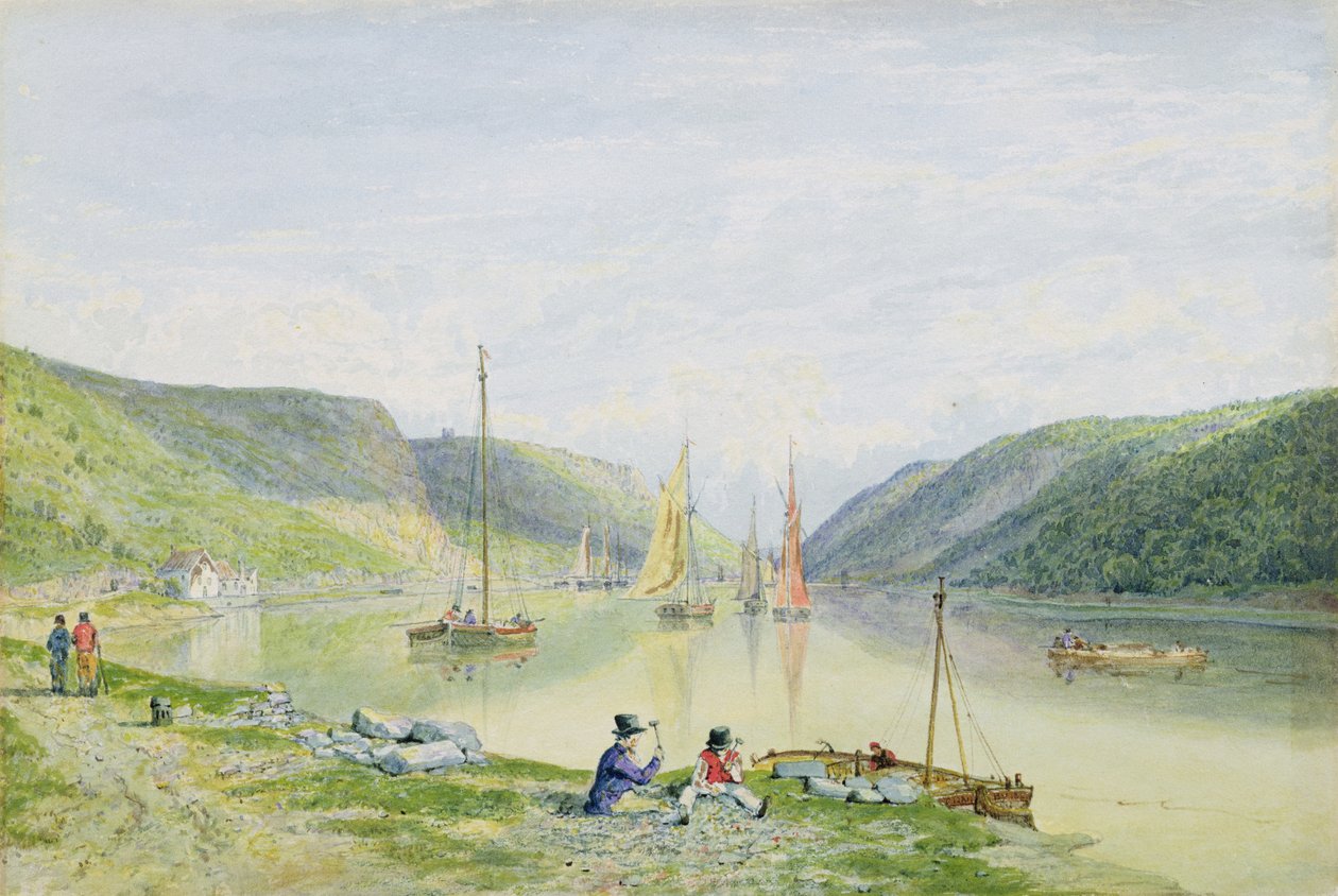 Az Avon-szurdok a Sea Walls alól alkotó: Francis Danby