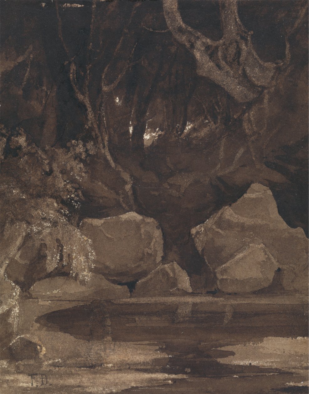 A Haunted Wood alkotó: Francis Danby