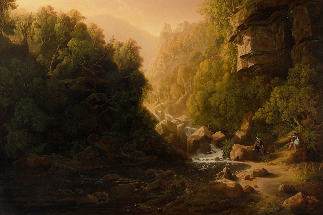 A hegyi Torrent alkotó: Francis Danby