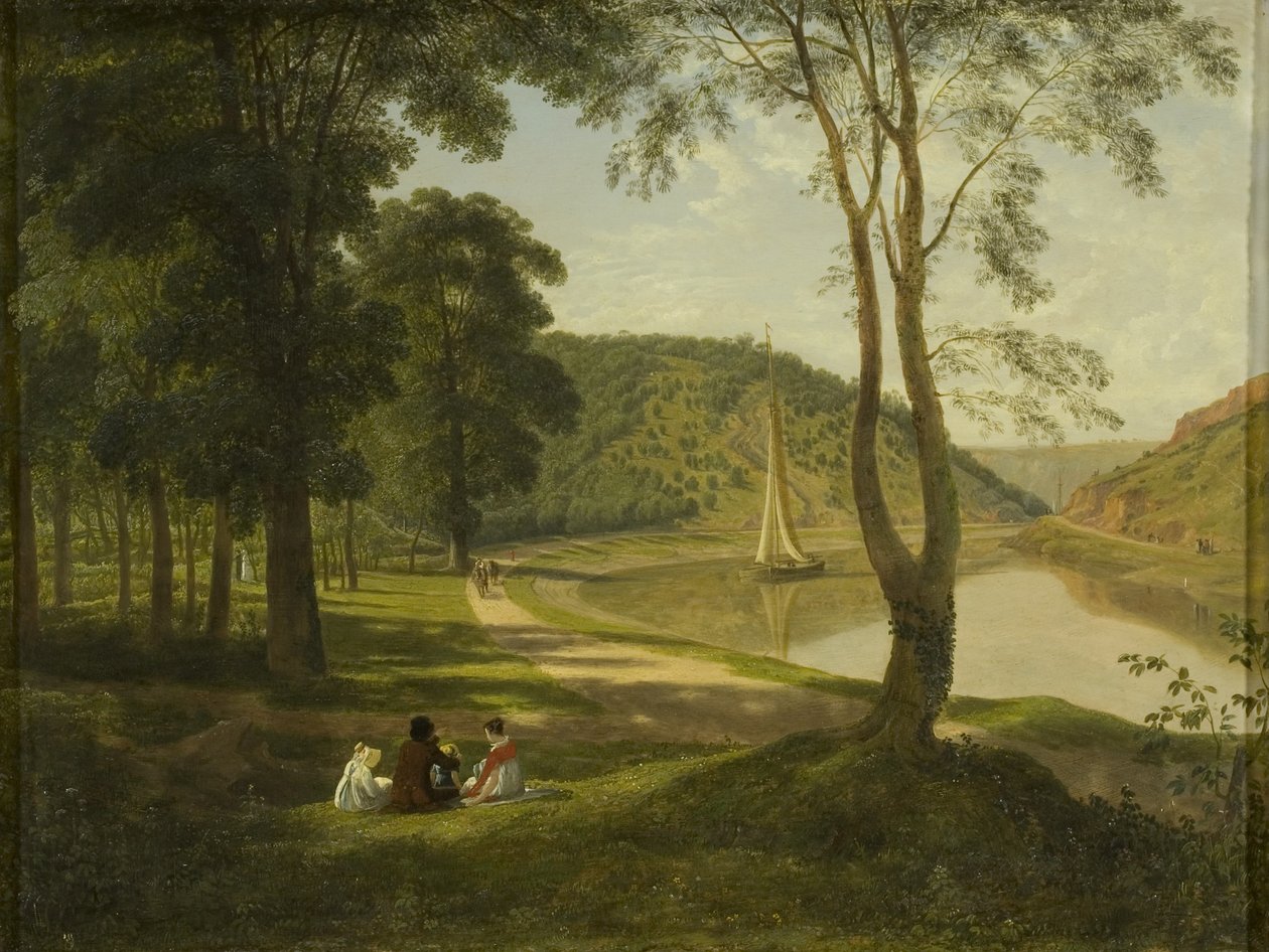 Kilátás az Avon Gorge-ra alkotó: Francis Danby