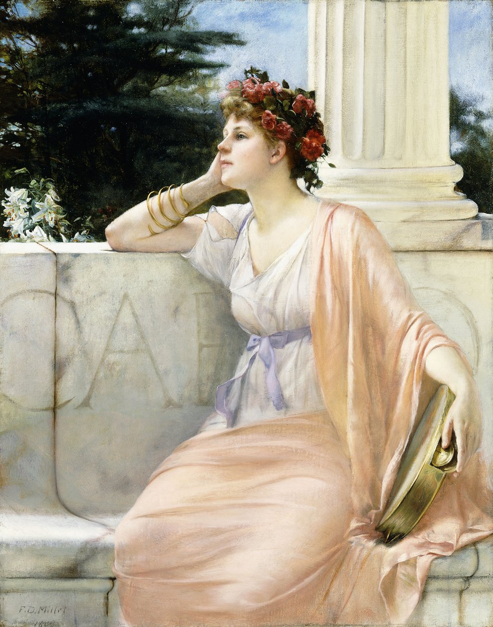 A fesztivál után, 1888 alkotó: Francis Davis Millet
