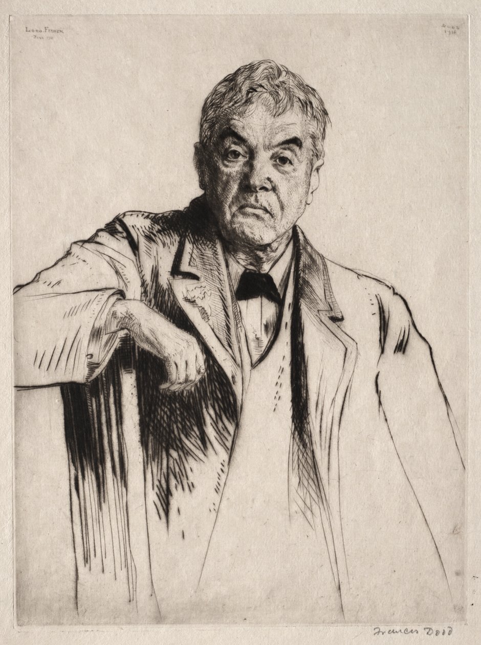 Lord Fisher alkotó: Francis Dodd