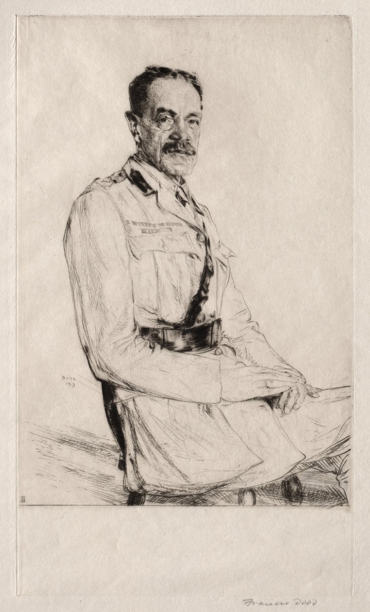 Sir John Edward Cooper vezérőrnagy alkotó: Francis Dodd