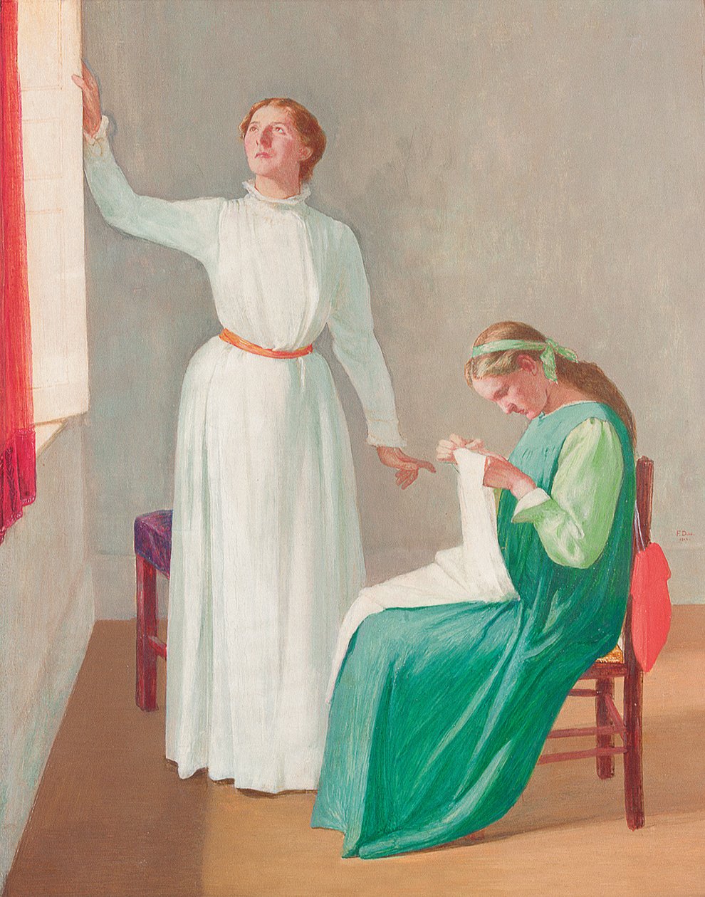Reggeli fényben alkotó: Francis Dodd
