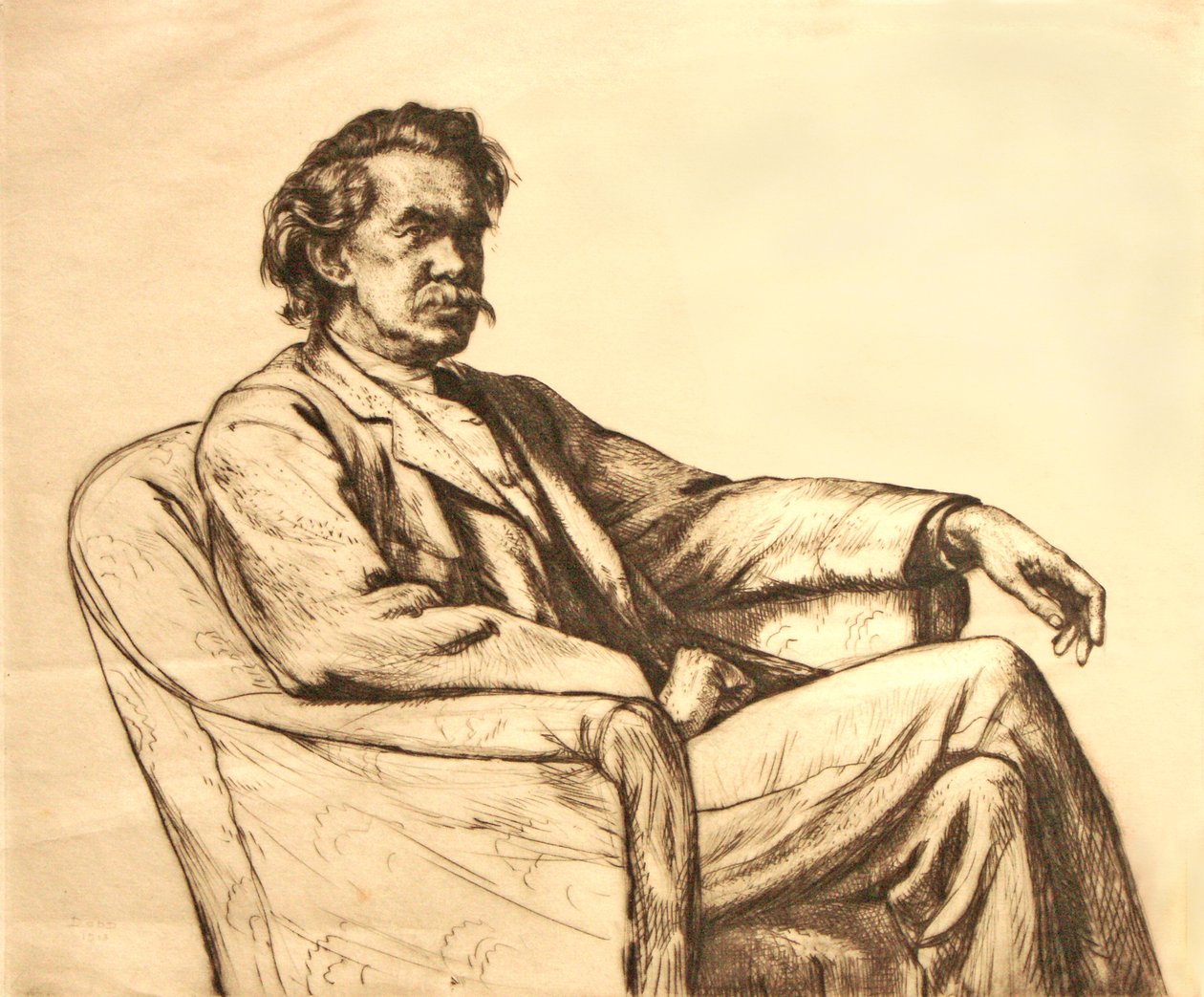 Egy férfi portréja alkotó: Francis Dodd